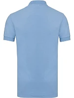 Russell Athletic 566M Pánské elastické piqué polo 10.566M sky Russell Athletic 566M Pánské elastické piqué polo 10.566M sky