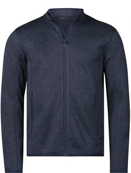 Tee Jays TJ 9615 Pánská melanžová pletená fleecová bunda 18.9615 navy melange Tee Jays TJ 9615 Pánská melanžová pletená fleecová bunda 18.9615 navy melange