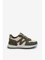 Dámské tenisky z ekologické kůže zelené Kajmány Dámské tenisky z ekologické kůže zelené Kajmány