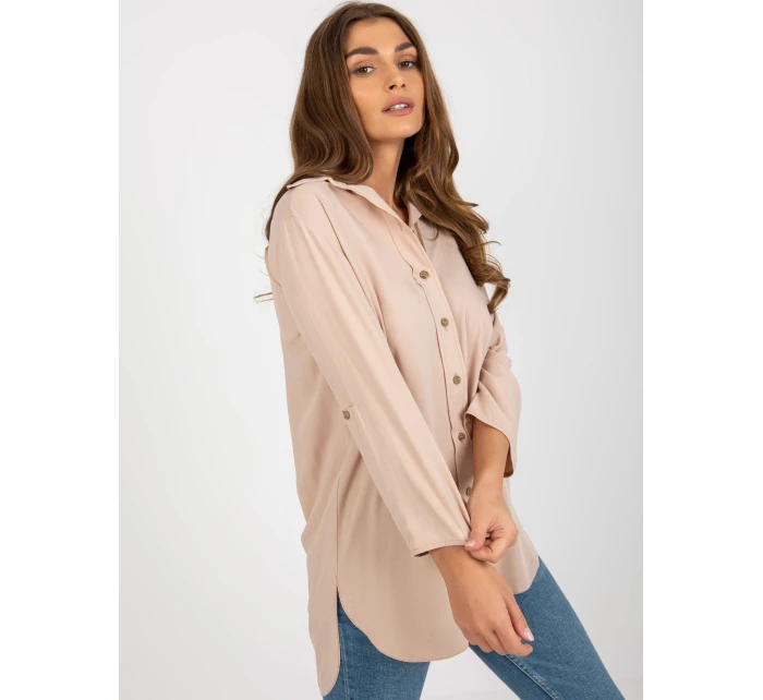 Košile LK KS 509317.84P béžová Košile LK KS 509317.84P béžová