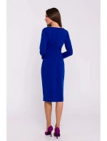 Tužkové šaty model 22584635 královská modř - STYLOVE