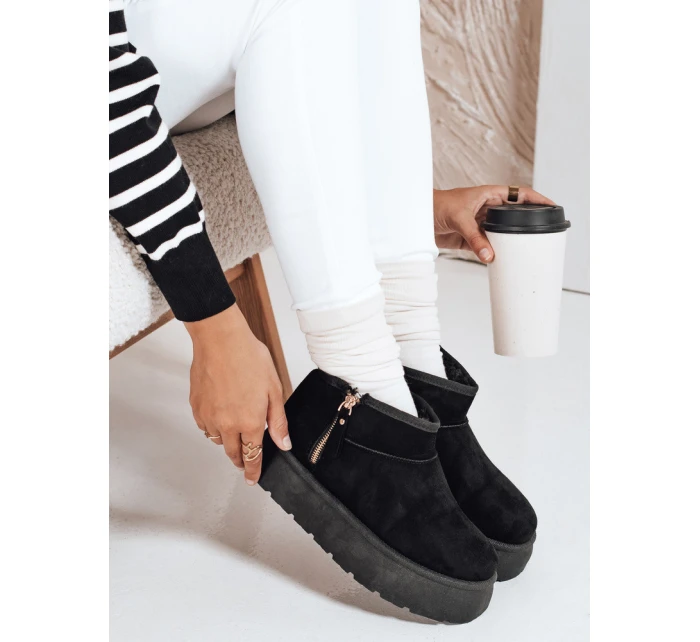 Dámské sněhule na platformě černé model 21992097 - Dstreet