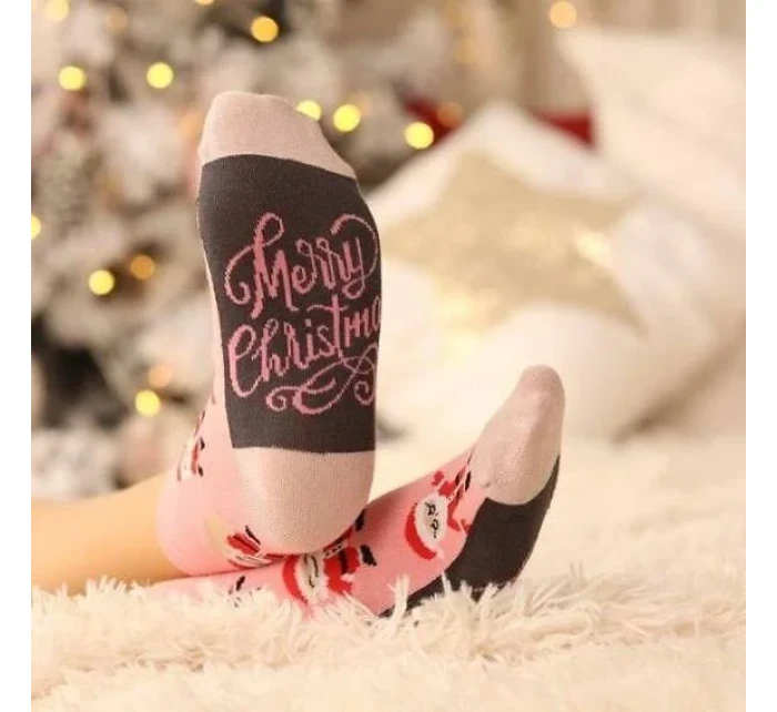 Ponožky Wola U04.155 Veselé Vánoce 35-46