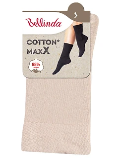 Dámské bavlněné ponožky COTTON MAXX LADIES SOCKS - BELLINDA - béžová