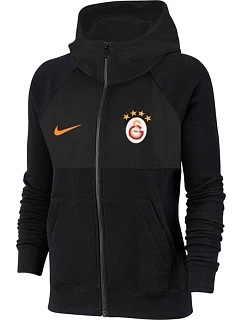 Dětská mikina Nike Sportswear Full-Zip Hoodie, černá, DA1686 010 L