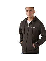 Bluza męska Champion Hooded Full Zip Sweatshirt brązowy 221794 GS509 pánské Bluza męska Champion Hooded Full Zip Sweatshirt brązowy 221794 GS509 pánské
