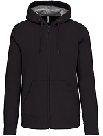 K 444 Mikina s kapucí z těžké bavlny model 22509255 dark grey - Kariban