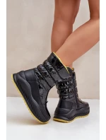 Dámské zimní boty Big Star OO274A395 Černé