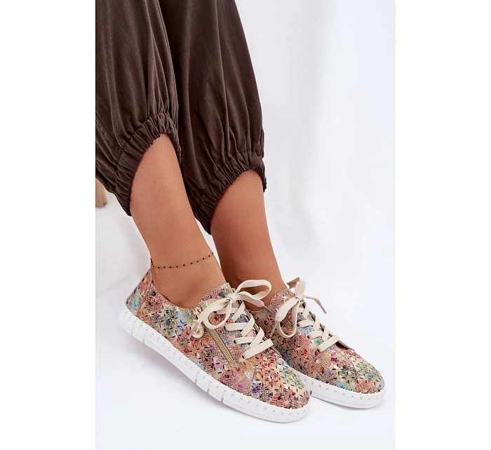 polobotky z přírodního semiše vícebarevné model 22095057 - EVENTO polobotky z přírodního semiše vícebarevné model 22095057 - EVENTO