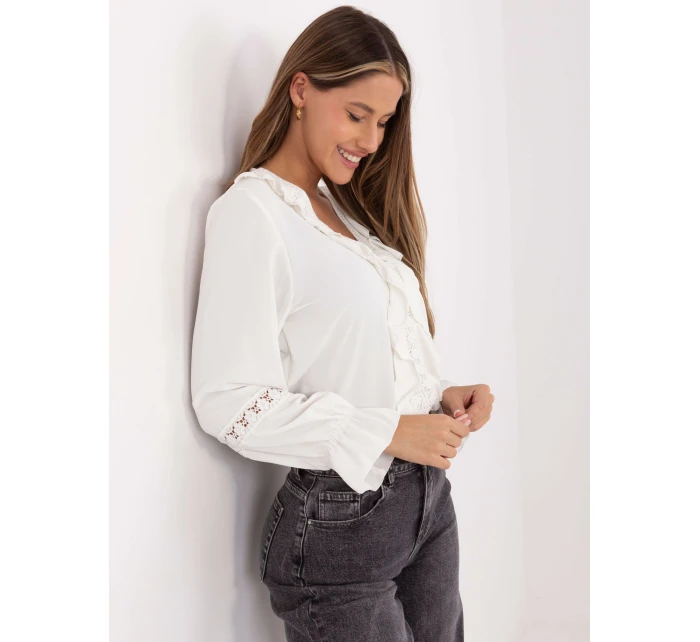 Bluzka IT BZ model 21786325 ecru - FPrice Bluzka IT BZ model 21786325 ecru - FPrice