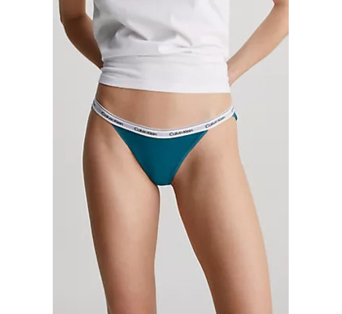 Spodní prádlo Dámské kalhotky STRING BIKINI 000QD5215EJNN - Calvin Klein