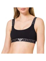 Bralette sportovní podprsenka 163651 1P227 00135 tmavě modrá - Emporio Armani Bralette sportovní podprsenka 163651 1P227 00135 tmavě modrá - Emporio Armani