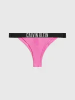 Dámské plavkové kalhotky KW0KW02392 TOZ růžové - Calvin Klein