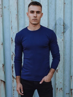 Pánský klasický modrý svetr FashionStreet WX2213