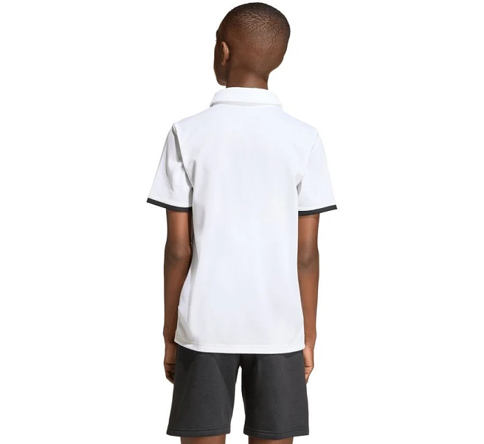 Dětské tričko Entrada 26 Polo bílé model 22052874 - ADIDAS Dětské tričko Entrada 26 Polo bílé model 22052874 - ADIDAS