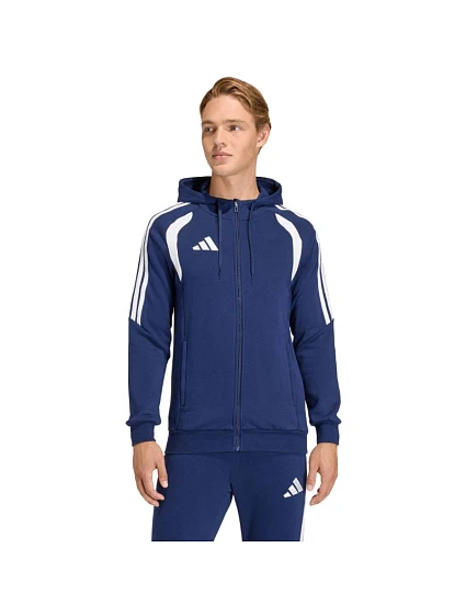 Pánská mikina adidas Tiro 26 League Sweat Full Zip Hoodie navy blue KF3320 pánská