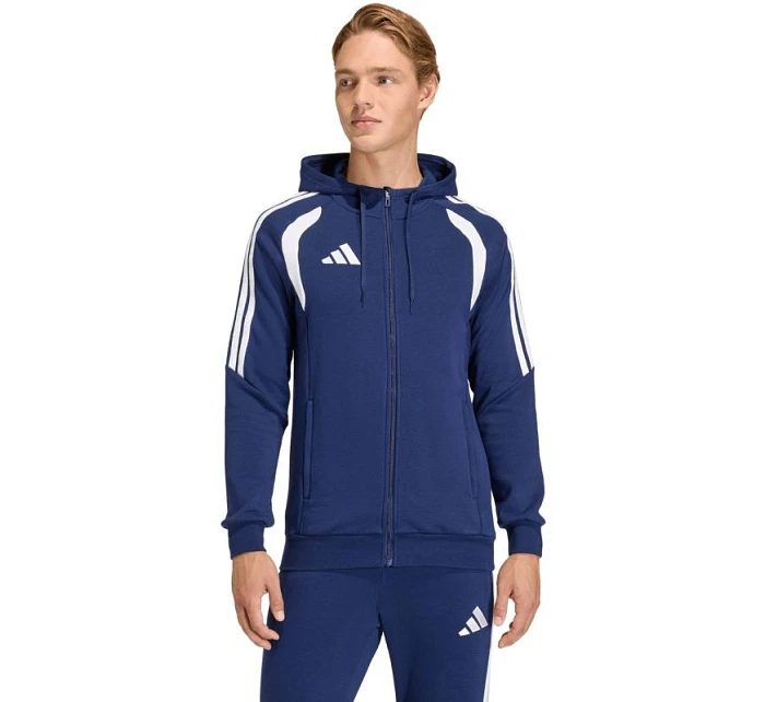Pánská mikina adidas Tiro 26 League Sweat Full Zip Hoodie navy blue KF3320 pánská