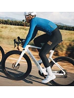 model 22114183 dlouhé fleecové cyklistické kalhoty se šlemi Velikost L černé - Rockbros