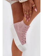 Dámské Tenisky Na Platformě Big Star model 21695247 Růžové - Big Star Shoes Dámské Tenisky Na Platformě Big Star model 21695247 Růžové - Big Star Shoes