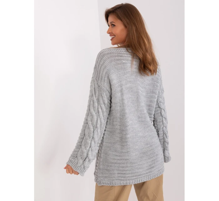 BA SW 8047 jumper.92P šedá BA SW 8047 jumper.92P šedá