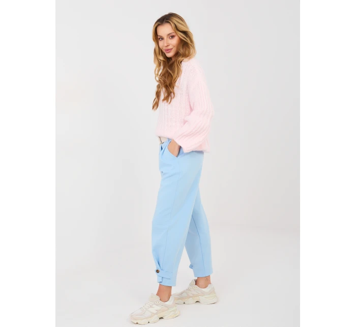 Kalhoty MI SP P6224.71 světle modré