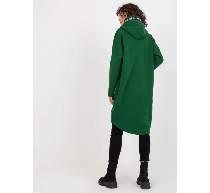 Mikina RV BL 6683.00P tmavě zelená