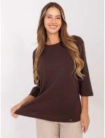 Halenka RV BZ A804.05P tmavě hnědá Halenka RV BZ A804.05P tmavě hnědá