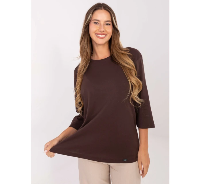 Halenka RV BZ A804.05P tmavě hnědá Halenka RV BZ A804.05P tmavě hnědá