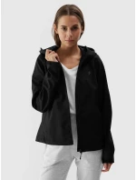 Dámská softshellová větruodolná bunda membrána 5000 4F - černá Dámská softshellová větruodolná bunda membrána 5000 4F - černá