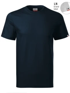 model 20643262 tričko unisex námořní modrá 02 (brand label) - MALFINI, a.s.