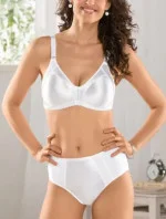 Dámská podprsenka bez kostic 5063 bílá - Naturana