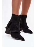 Boty na podpatku  model 219241 Step in style