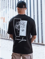 Pánské tričko s potiskem černé Dstreet model 21975523 - FashionStreet