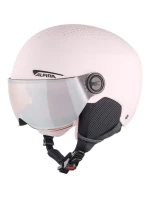 Lyžařská přilba ALPINA ZUPO VISOR Q-LITE ROSE 51-55 Lyžařská přilba ALPINA ZUPO VISOR Q-LITE ROSE 51-55