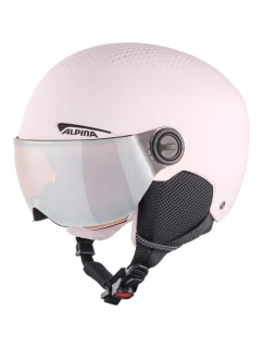 Lyžařská přilba ALPINA ZUPO VISOR Q-LITE ROSE 51-55