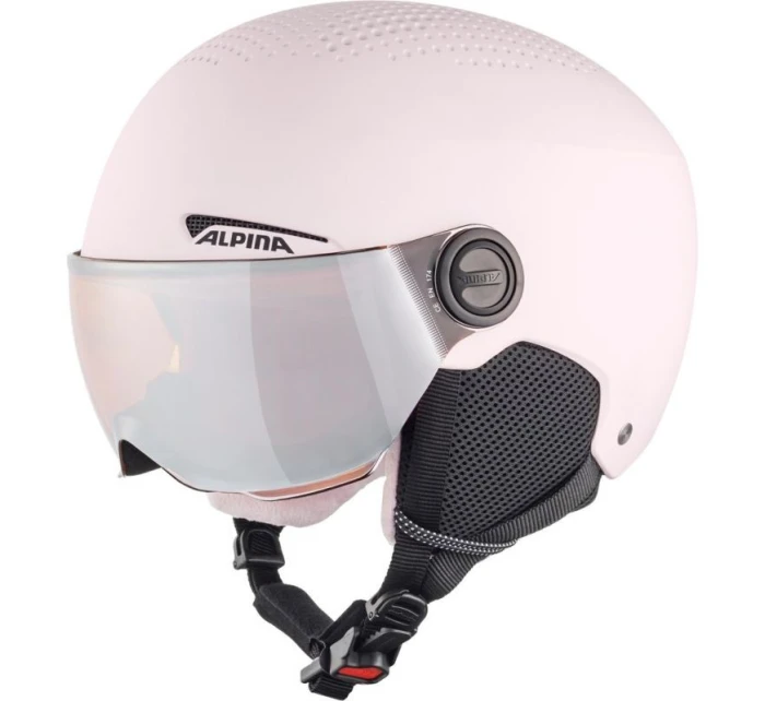 Lyžařská přilba ALPINA ZUPO VISOR Q-LITE ROSE 51-55 Lyžařská přilba ALPINA ZUPO VISOR Q-LITE ROSE 51-55