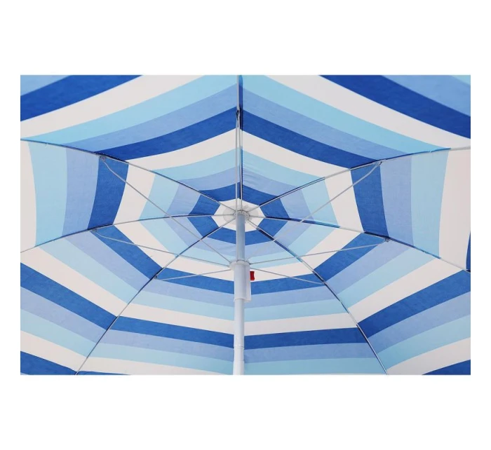 BALKONOVÝ PLÁŽOVÝ SLUNEČNÍK 180CM MODRÁ LINIE 1048819