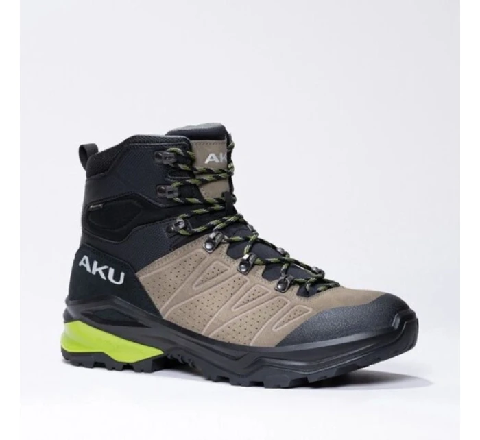 Aku pánská trekingová sportovní obuv Adapta Gore-tex kožená černá zelená