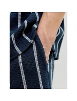 Jack&Jones pánské pruhované šortky JPSTJAIDEN COBA STRIPE JOG SHORTS REG SN SN 12274413 SKY CAPTAIN/STRIPES