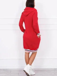 Červené šaty Brooklyn