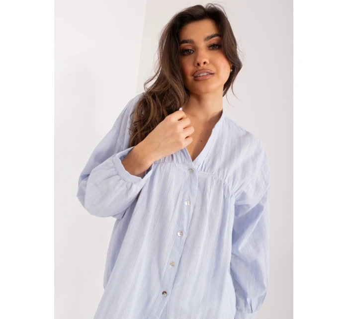 Koszula BP KS model 19675935 jasny niebieski - FPrice Koszula BP KS model 19675935 jasny niebieski - FPrice