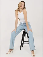 Spodnie model 22041057 jasny niebieski - FPrice