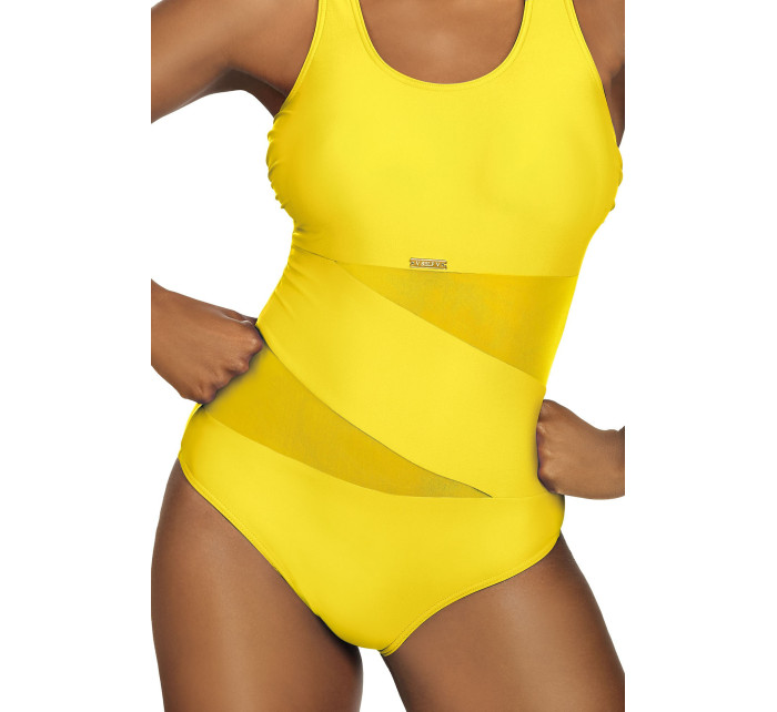 Jednodílné dámské plavky model 19699403 Fashion Sport černé - Self