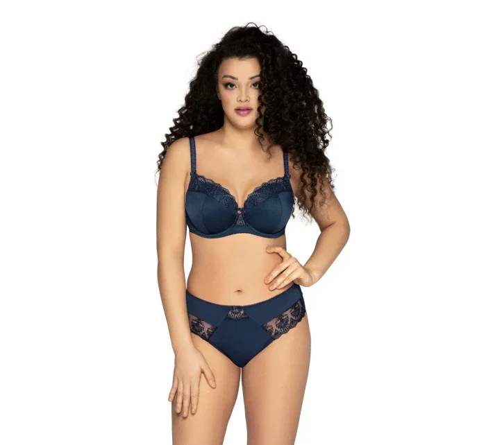 Dámské kalhotky brazilky AV model 16233548 NAVY BLUE - Ava