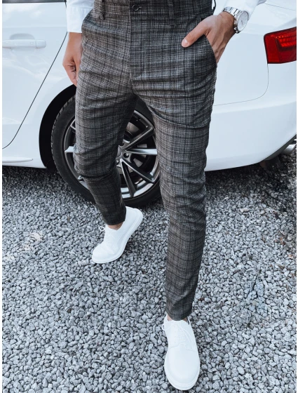 Pánské tmavě šedé kalhoty Dstreet UX4404 Pánské tmavě šedé kalhoty Dstreet UX4404