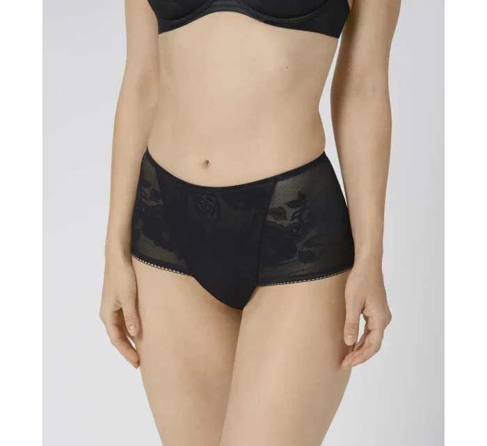 Dámské kalhotky Wild Rose Sensation Maxi černé - TRIUMPH