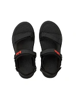 Lee Cooper pánské boty na suchý zip sandály na léto černé lehké