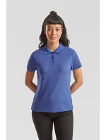 Fruit of the Loom Lady-Fit 65/35 Polo Dámské piqué polo 16.3212 heather grey Fruit of the Loom Lady-Fit 65/35 Polo Dámské piqué polo 16.3212 heather grey