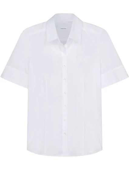 Seidensticker Blouse SSL Halenka s krátkým rukávem 78.0605 white Seidensticker Blouse SSL Halenka s krátkým rukávem 78.0605 white