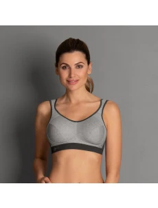 extreme control sportovní podprsenka 5527 heather grey - Active